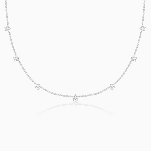 Star Constellation 925 Silver Necklace