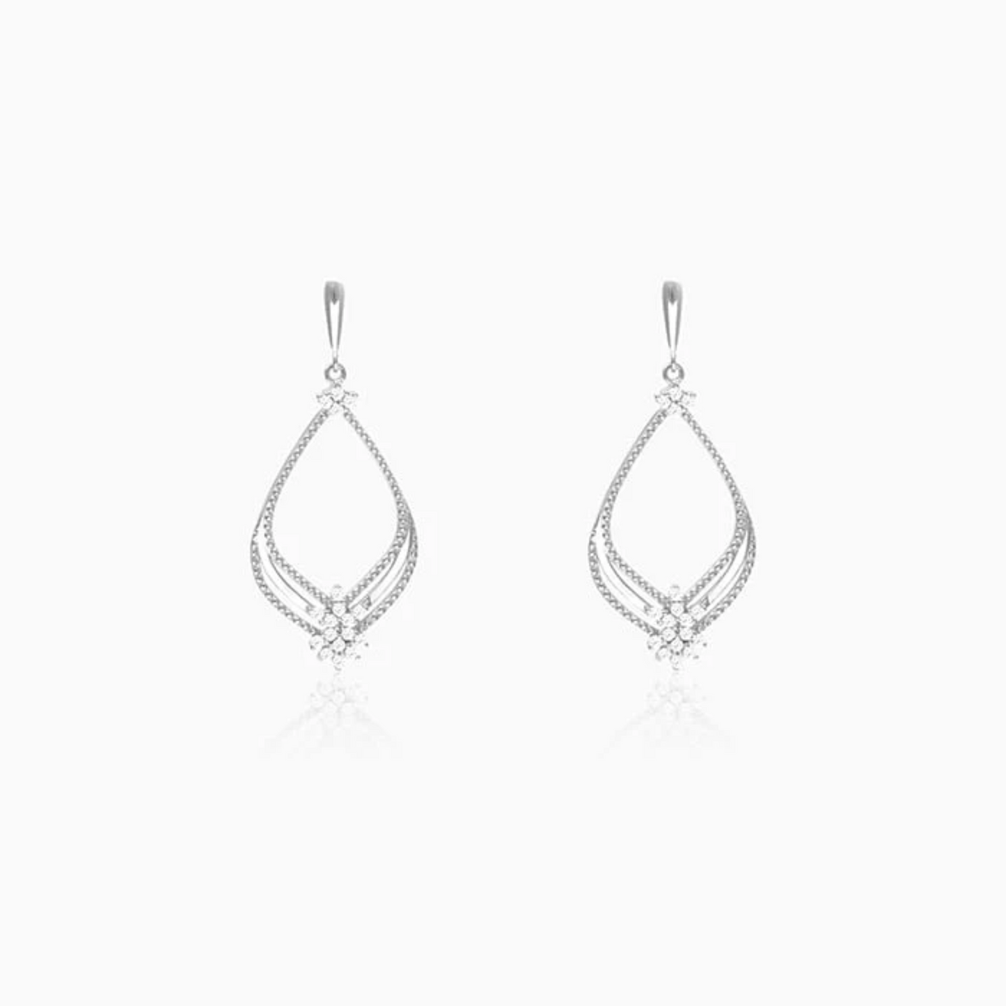 Celestial Harmony Drops 925 Silver Earrings