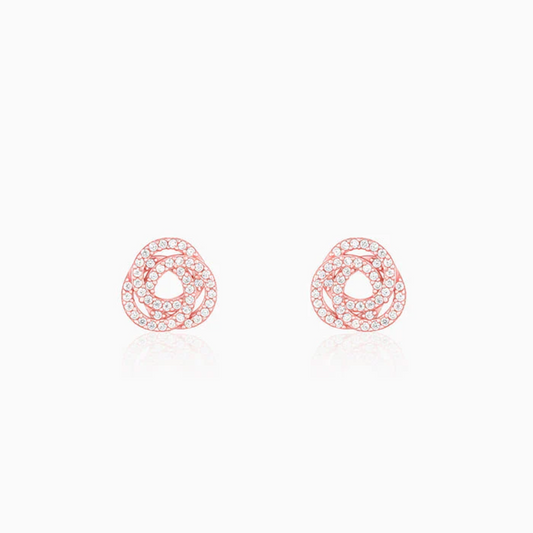 Embrace Stud 925 Silver Earrings