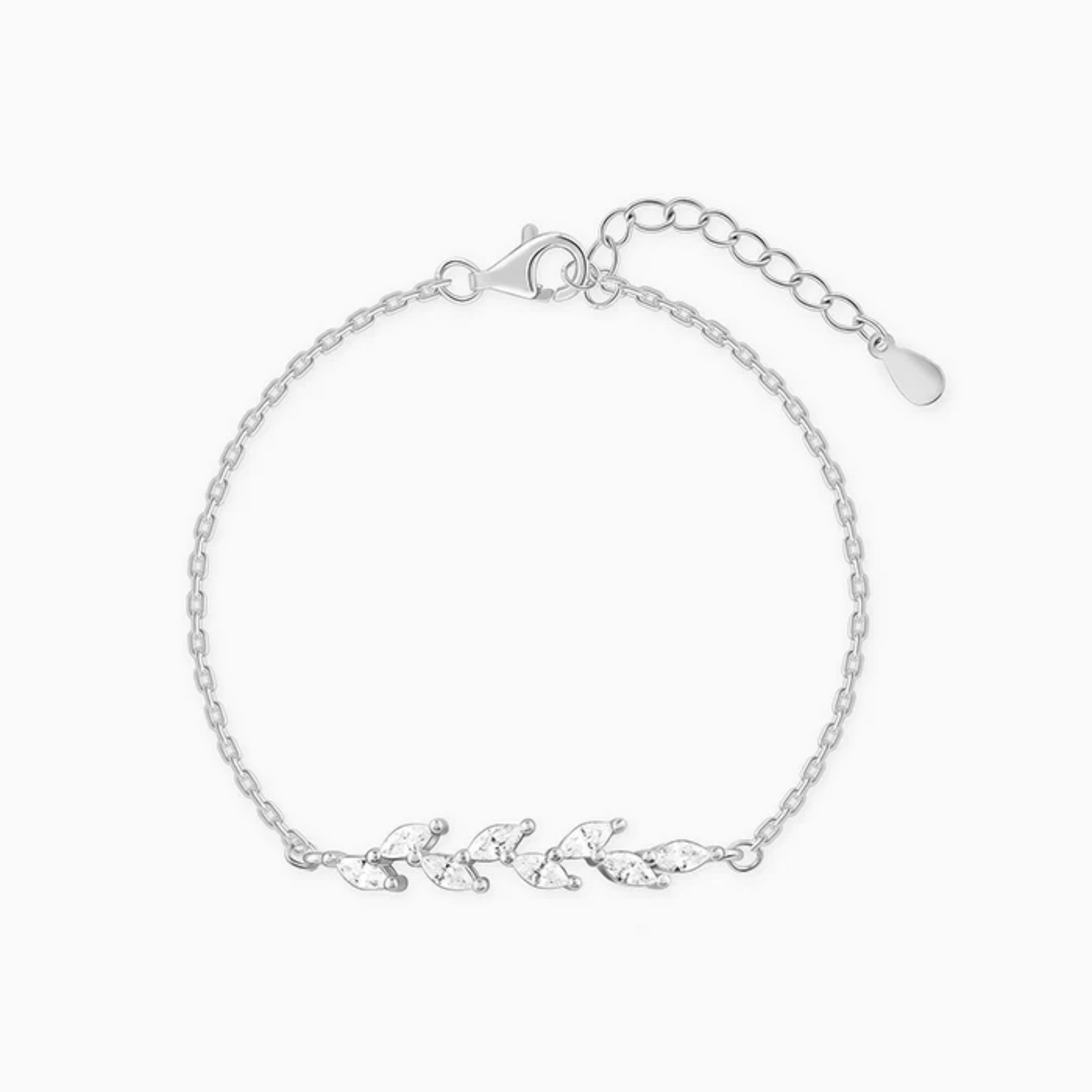 Ferns 925 Silver Bracelet