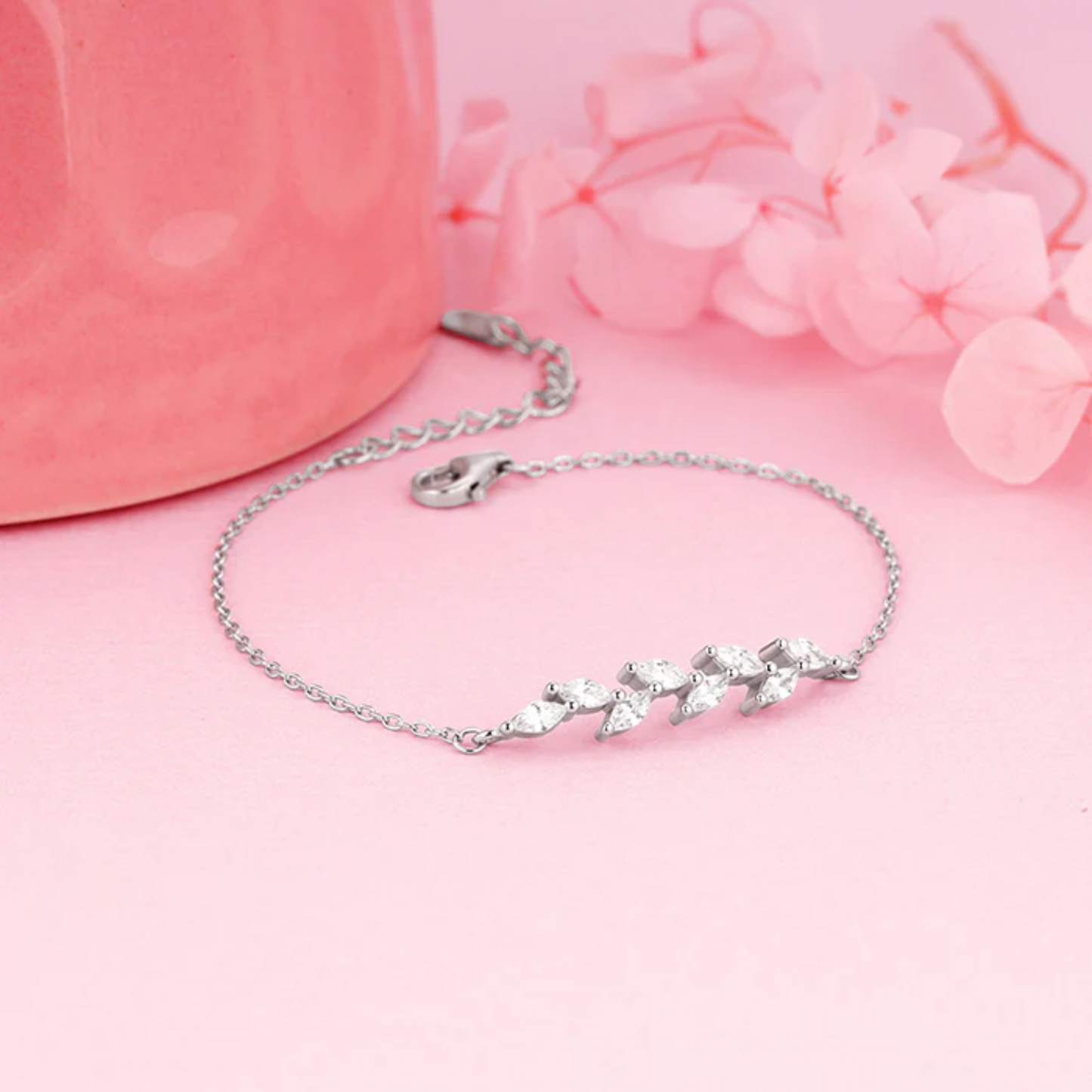 Ferns 925 Silver Bracelet