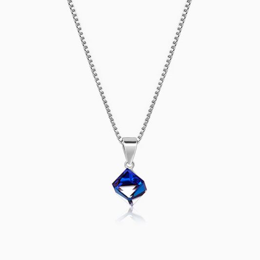 Mystic Prism 925 Silver Pendant with Chain