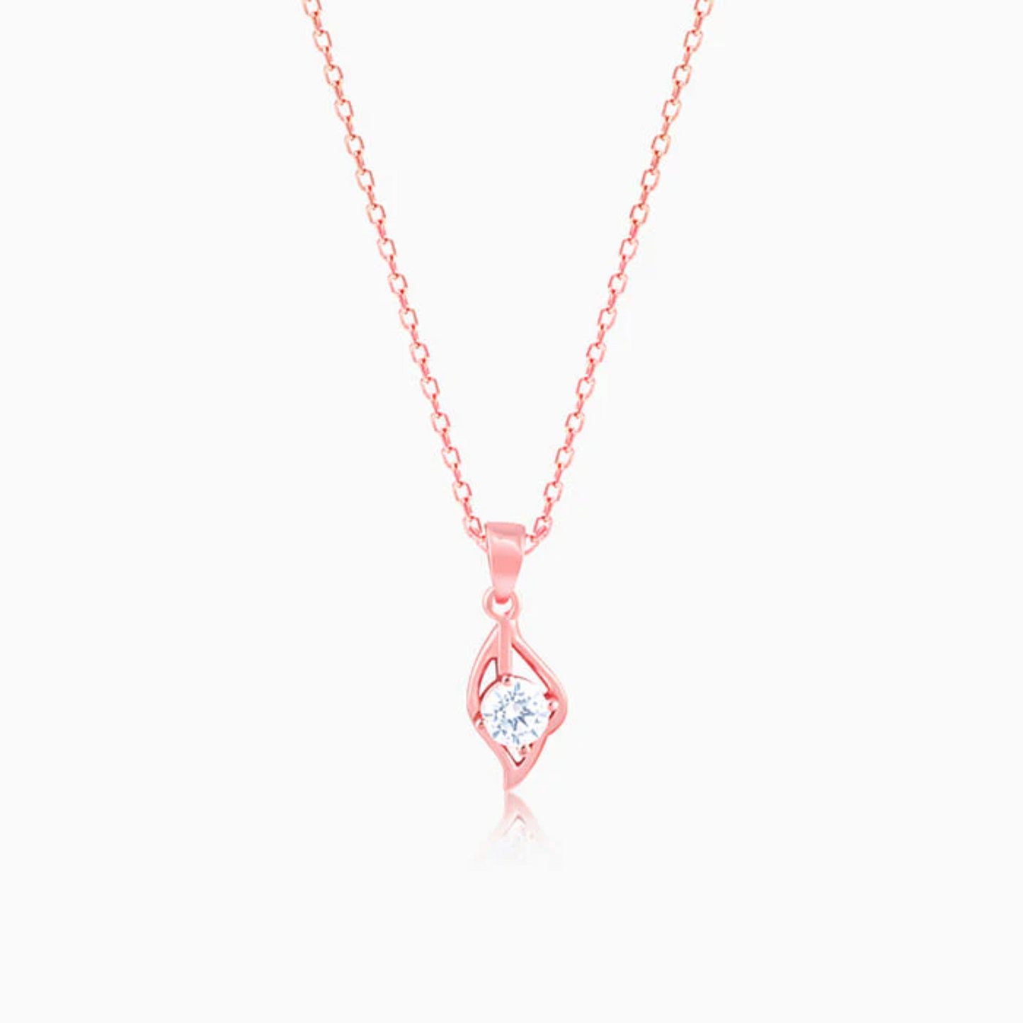 Falling Dew 925 Silver Pendant with Chain